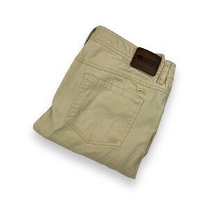 ONWARD RESERVE 'Flex 5-Pocket Stretch' Mens Chino Pants Tan Khaki - Size 35/32